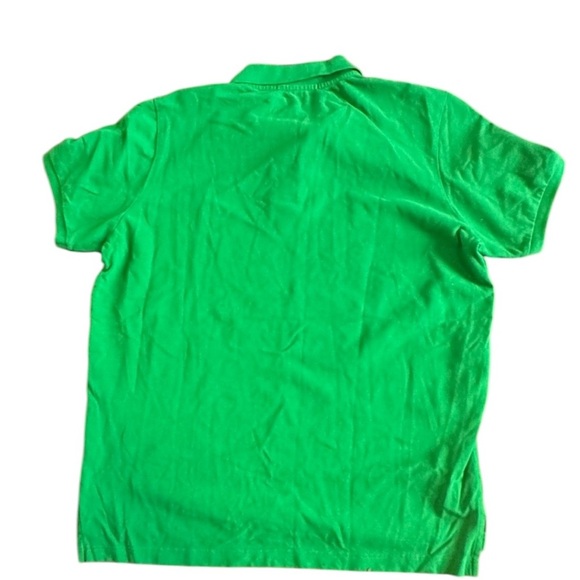 MENS U.S.POLO ASSN.POLO SHIRT GREEN SHORT SLEEVE 100% Cotton SIZE L - Picture 4 of 6